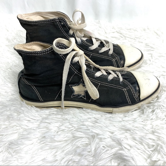 Women’s converse high tops shoes size 5 - Picture 1 of 7